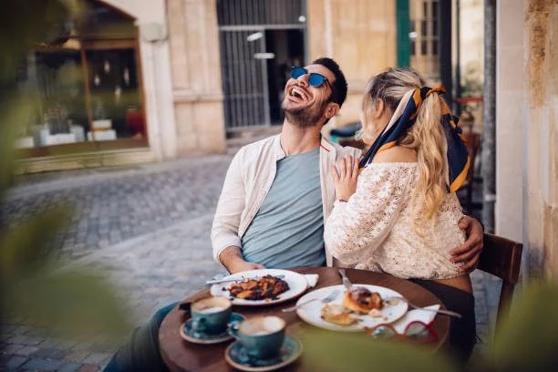 Street café brunch