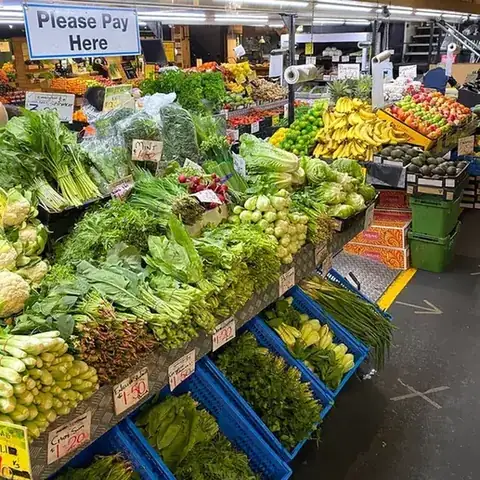 Fresh produce at Adelaide Central Market